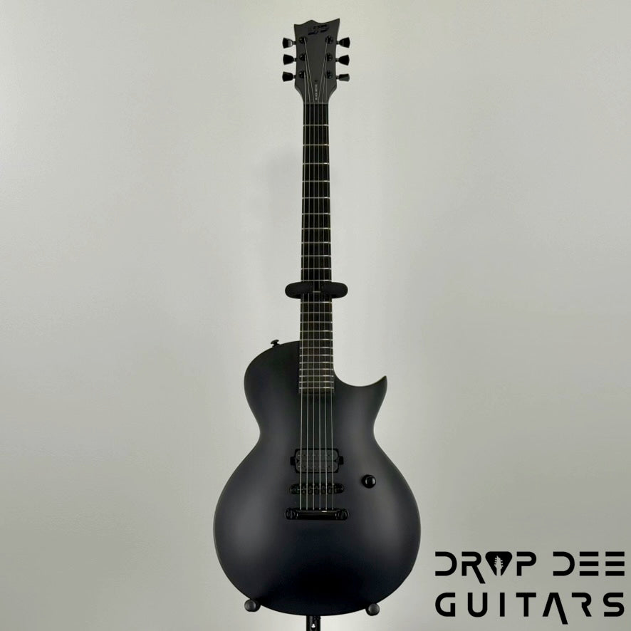 ESP LTD EC Black Metal Electric Guitar - Black Satin – Drop Dee