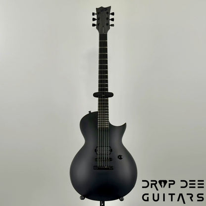 ESP LTD EC Black Metal Electric Guitar - Black Satin