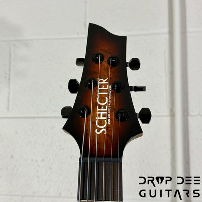 Schecter Custom Shop Sunset Extreme 6 Prototype Electric Guitar w/ Case - Bronze Burst