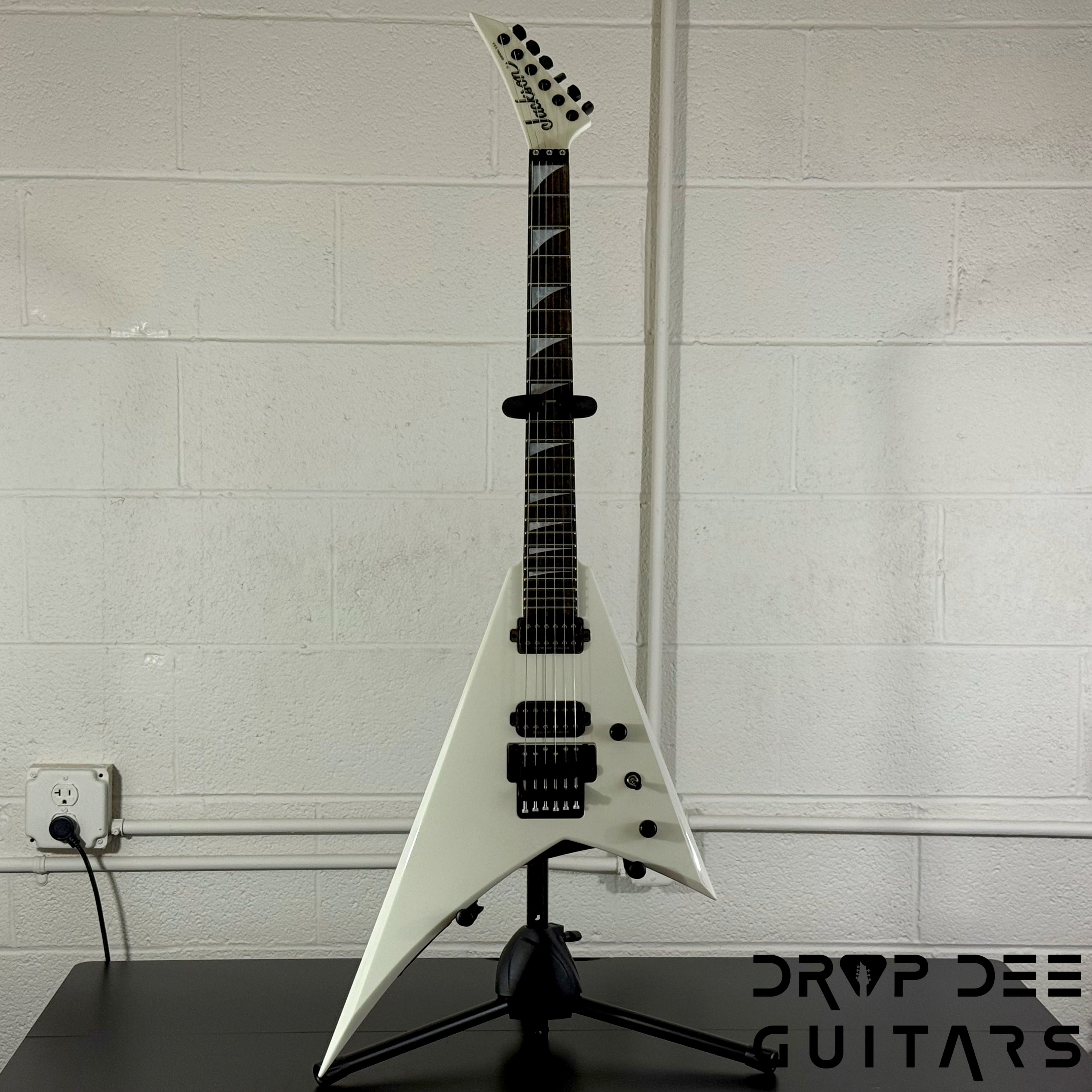 Jackson American Series Rhoads RR24 Electric Guitar w/ Case - Snow White