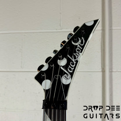 Jackson Pro Series Limited Edition Signature Phil Demmel KV King V Electric Guitar w/ Case - Polka Dot