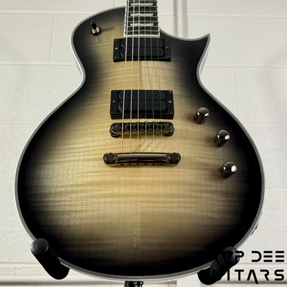 ESP E-II Eclipse FM Electric Guitar/ Case - Black Natural Burst
