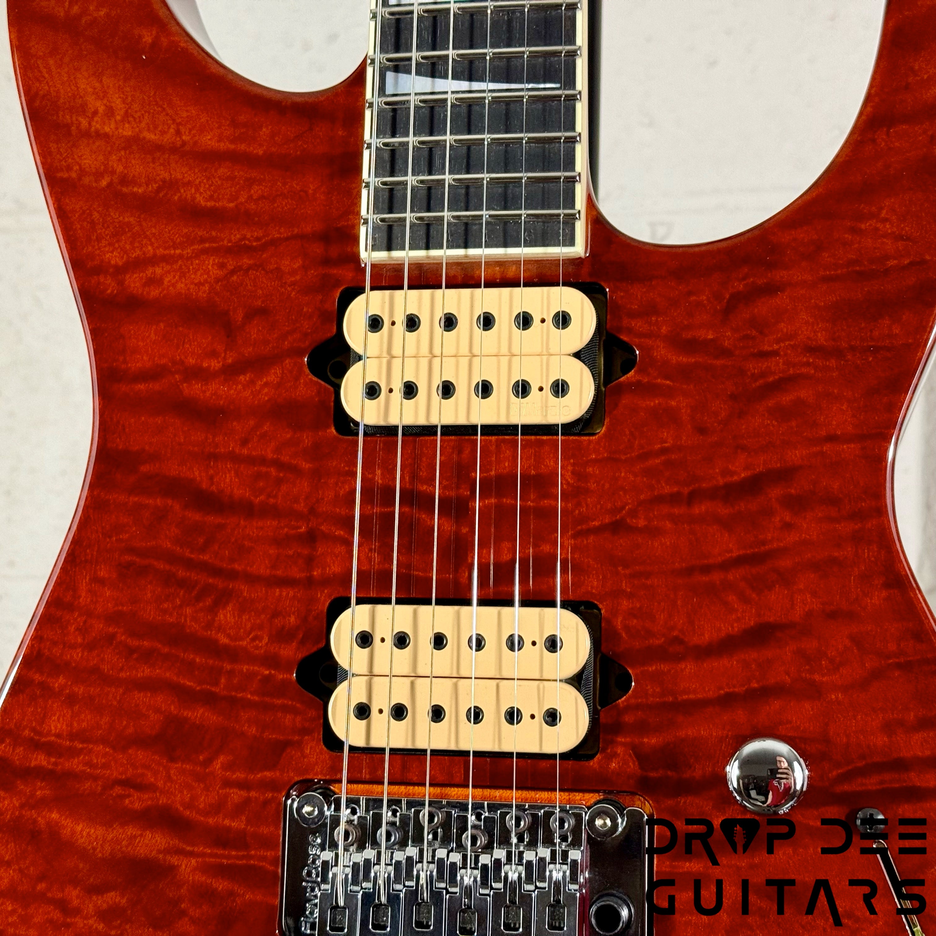 Jackson Custom Shop Soloist 2H FR Electric Guitar w/ Case