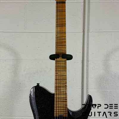 Balaguer USA Series Seraph Modern Electric Guitar w/ Case (524) - Gloss Metallic Black