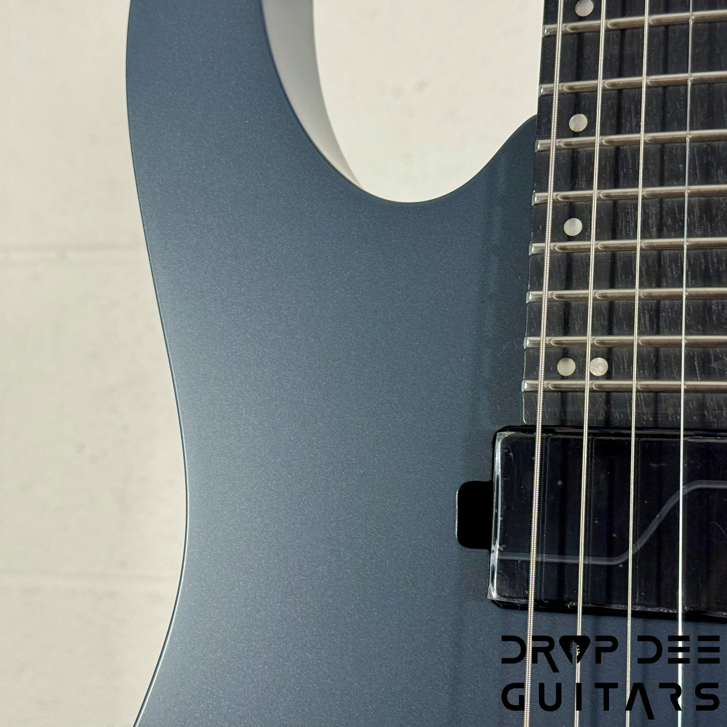 Ibanez Prestige RGR5121RB Electric Guitar w/ Case - Gray Metallic Flat