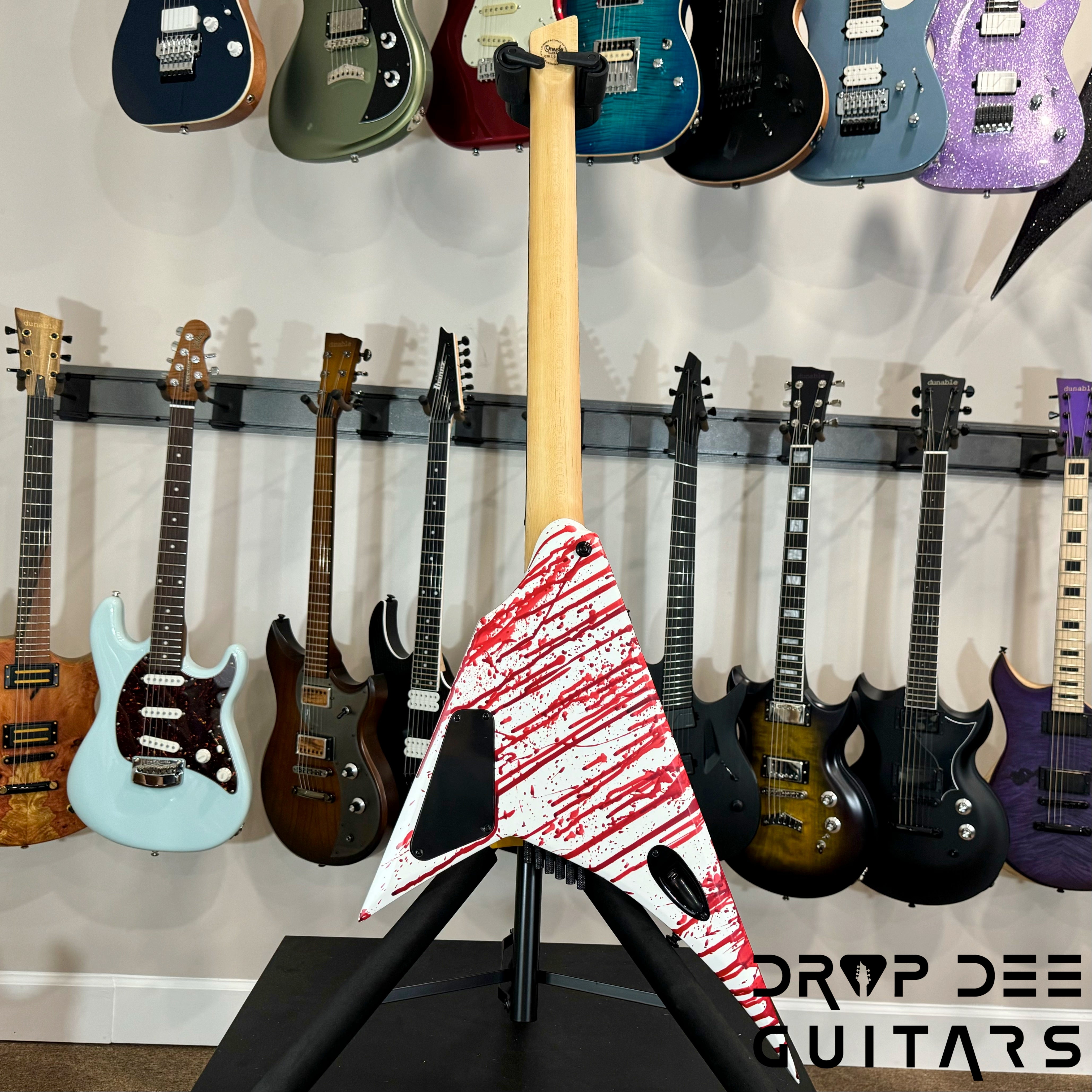Ormsby Metal V Headless GTR Multiscale Electric Guitar w/ Bag