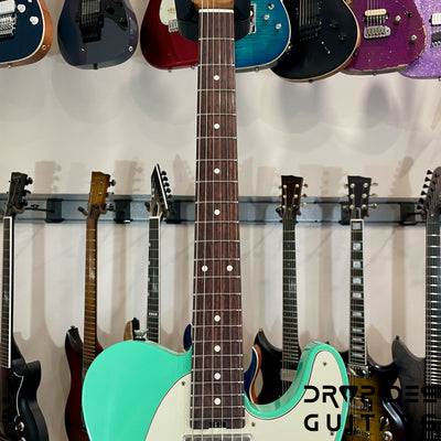 Schecter Custom Shop PT Wembley Studio Electric Guitar w/ Case - Seafoam Green Aged Nitro