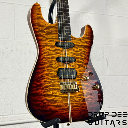 Schecter USA Custom Shop CET 50th Anniversary Electric Guitar w/ Case - Golden Anniversary