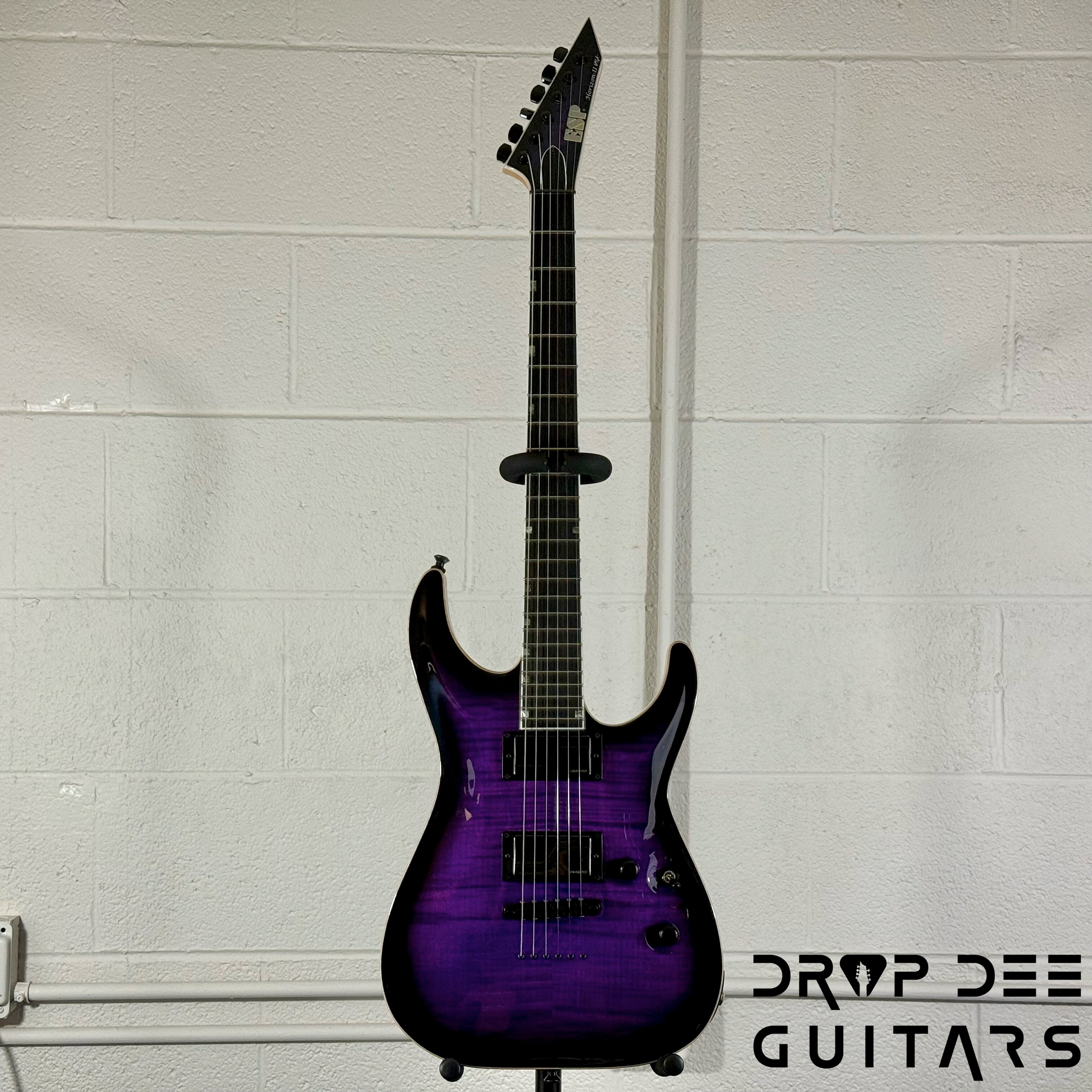 ESP USA Horizon-II Electric Guitar w/ Case - Dark Purple Sunburst