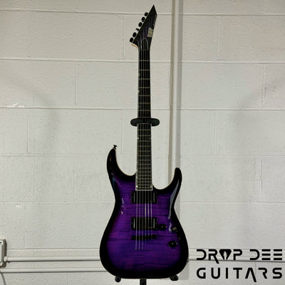 ESP USA Horizon-II Electric Guitar w/ Case - Dark Purple Sunburst