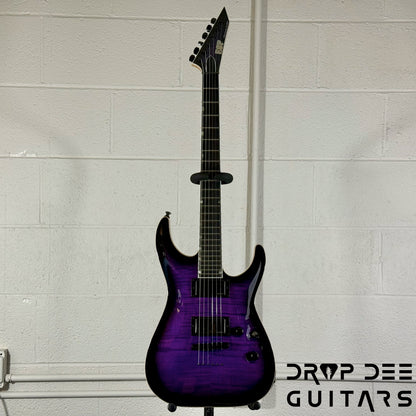 ESP USA Horizon-II Electric Guitar w/ Case - Dark Purple Sunburst