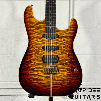 Schecter USA Custom Shop CET 50th Anniversary Electric Guitar w/ Case - Golden Anniversary