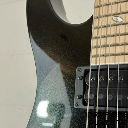 Caparison Dellinger II Prominenace MF Electric Guitar w/ Bag - Trans Spectrum Black