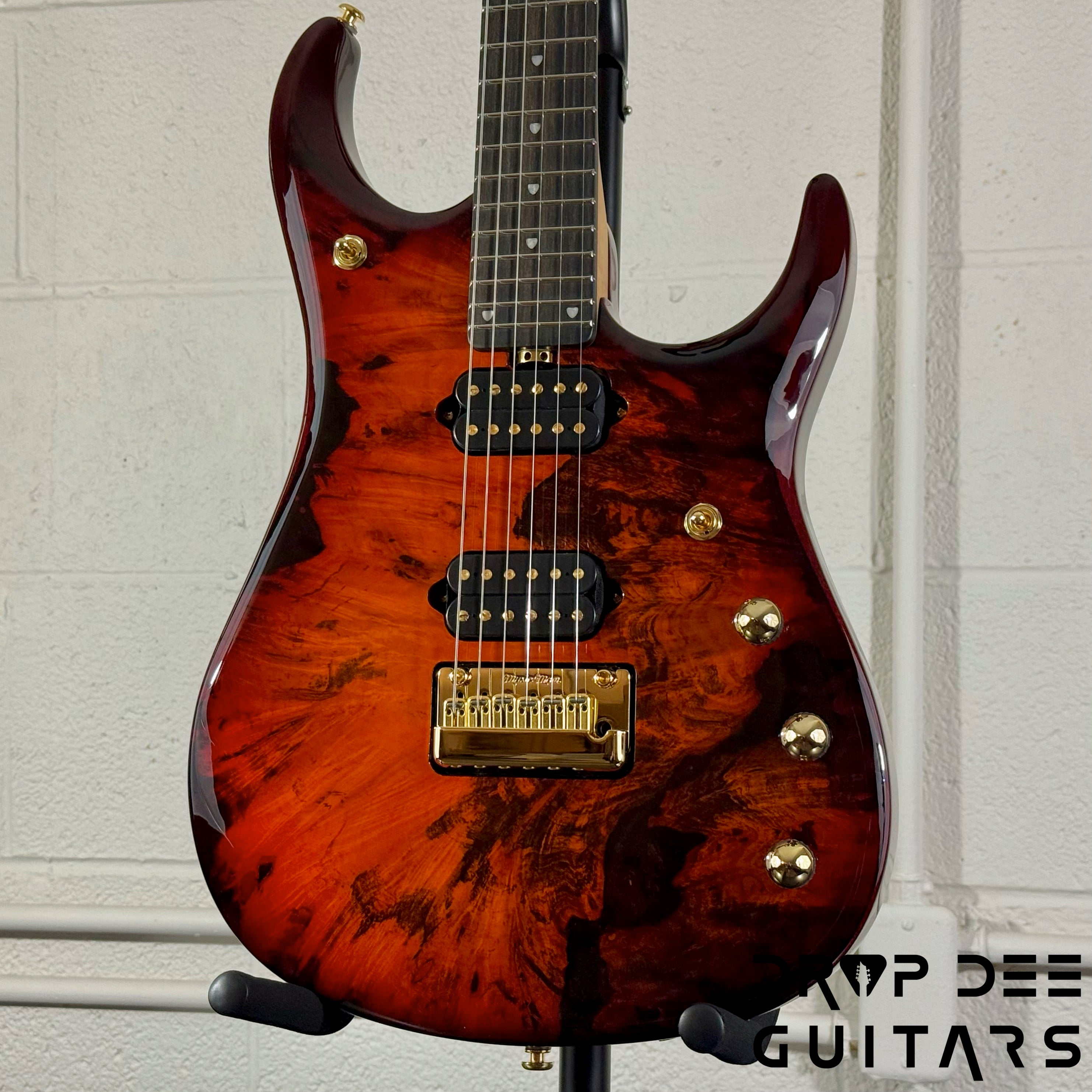 Ernie Ball Music Man BFR JP15 Electric Guitar w/ Case - Solar Flare
