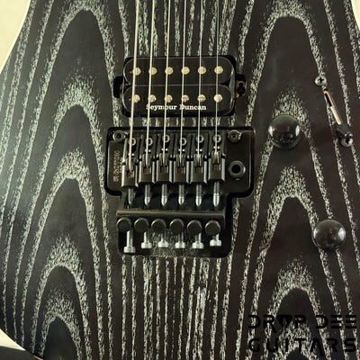 Jackson MJ Dinky Ash Electric Guitar w/ Case - Black Ash