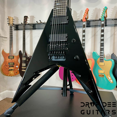 Jackson USA Signature Corey Beaulieu King V KV7 7-String Electric Guitar w/ Case - Gloss Black