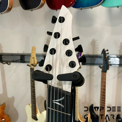 Aristides 070SR Multiscale 7-String Electric Guitar w/ Bag - Rustic White