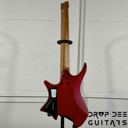 Strandberg Boden Original N2.7 7-String Multiscale Headless Electric Guitar w/ Bag - Sunset Coral Burst Satin