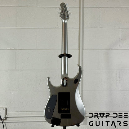 Ernie Ball Music Man JP13 6 Electric Guitar w/ Case - Platinum Silver