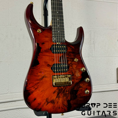 Ernie Ball Music Man BFR JP15 Electric Guitar w/ Case - Solar Flare