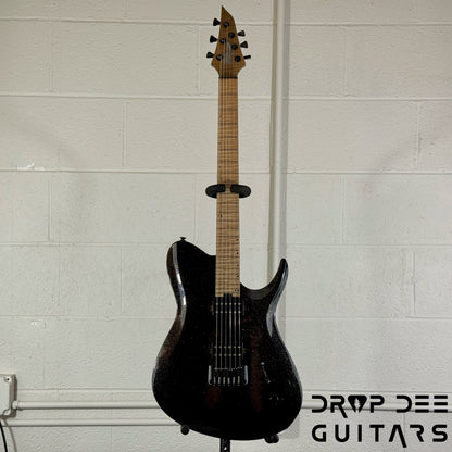 Balaguer USA Series Seraph Modern Electric Guitar w/ Case (624) - Gloss Metallic Black
