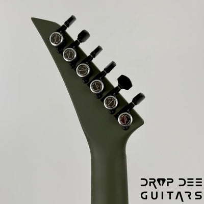 Jackson USA Custom Shop Special Edition Rhoads Electric Guitar w/ Case - Army Drab Green