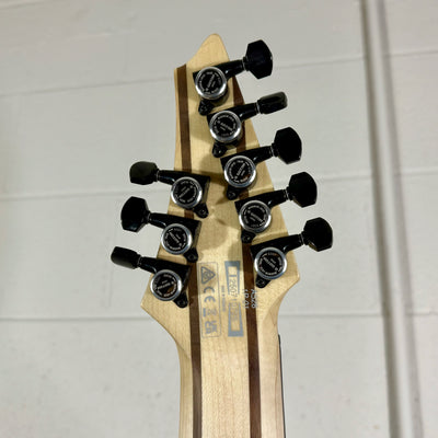 Ibanez Alpha A528 Multiscale 8-String Electric Guitar w/ Bag - Coral Mirage