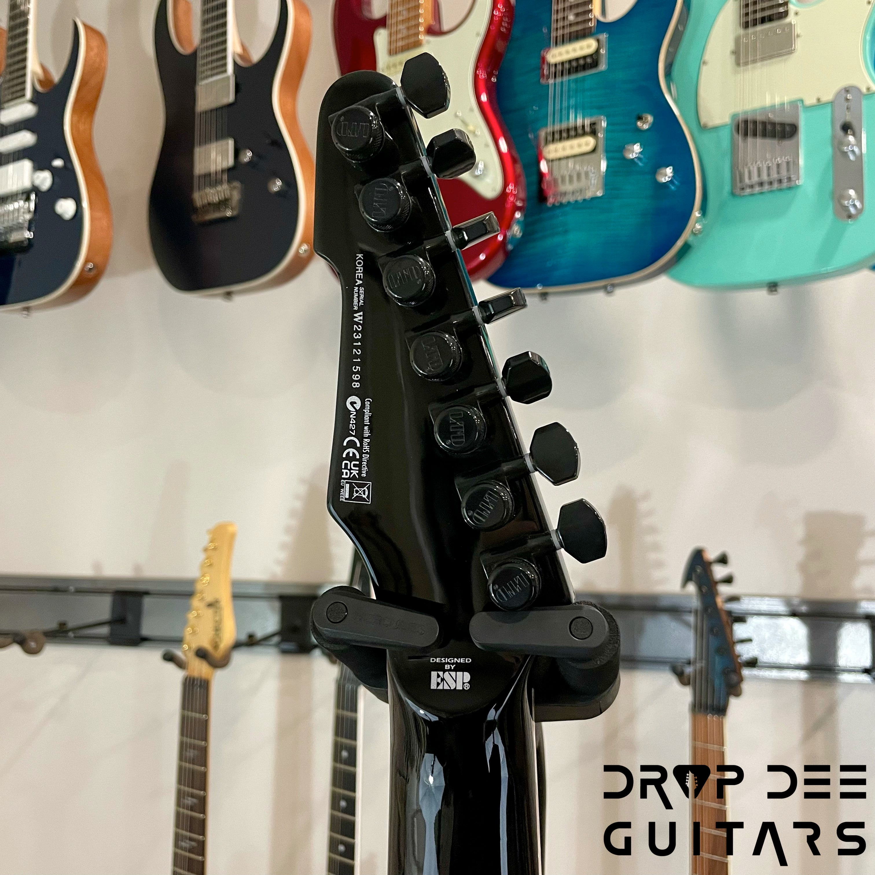 ESP LTD Stephen Carpenter Signature SCT-607 Baritone 7-String Electric Guitar w/ Case (1598)