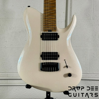 Balaguer USA Series Seraph Modern 7 Baritone 7-String Electric Guitar w/ Case (1224) - Gloss Metallic Jewel