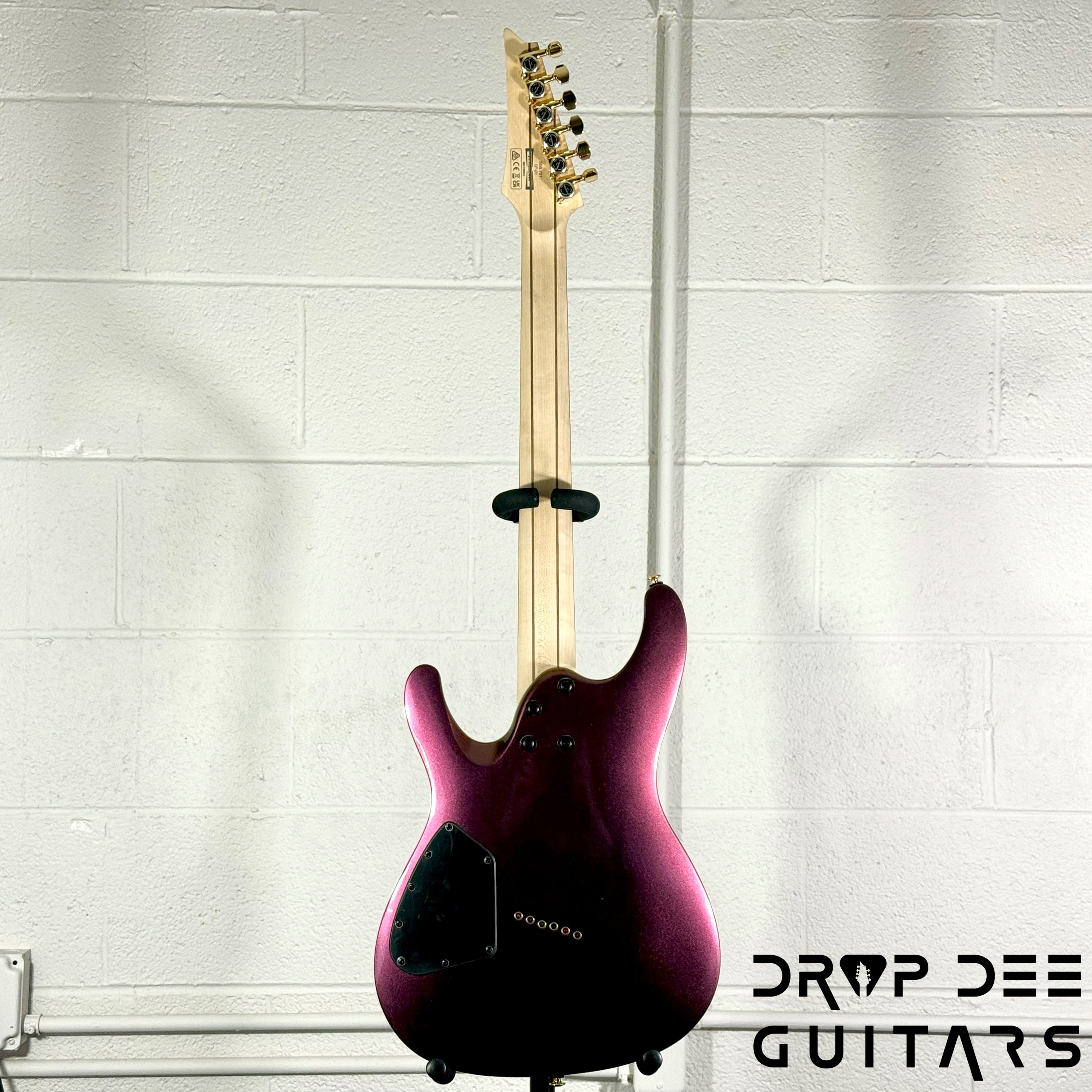 Ibanez Axe Lab Design SML721 Multi-Scale Electric Guitar - Rose Gold Chameleon