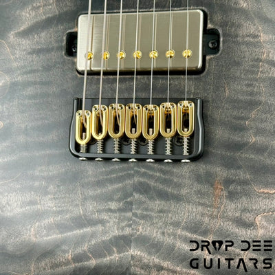 Mayones Regius Core 7 7-String Electric Guitar w/ Case - Antique Black Matt