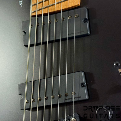 Strandberg Boden Standard N2.8 8-String Multiscale Headless Electric Guitar w/ Bag - Black Satin Metallic