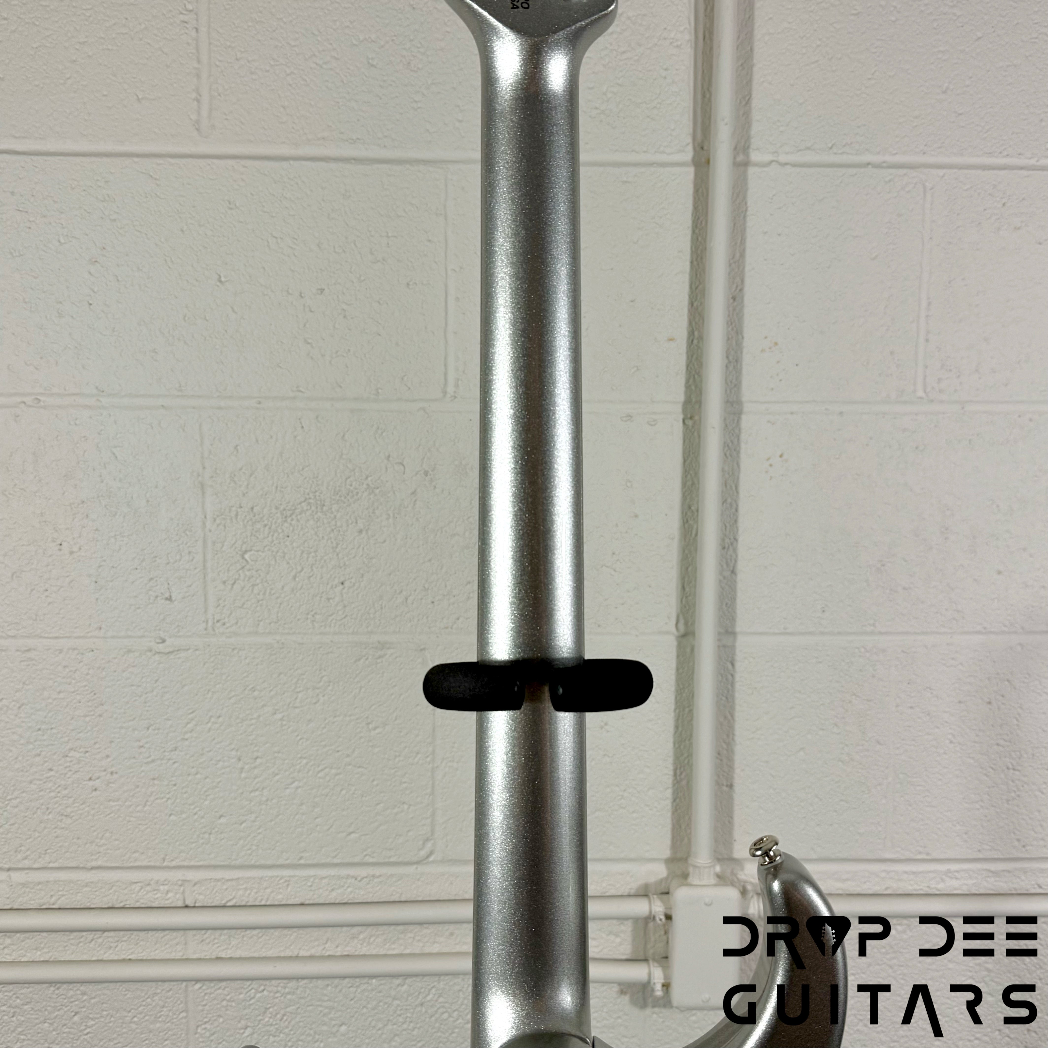 Ernie Ball Music Man JP13 6 Electric Guitar w/ Case - Platinum Silver