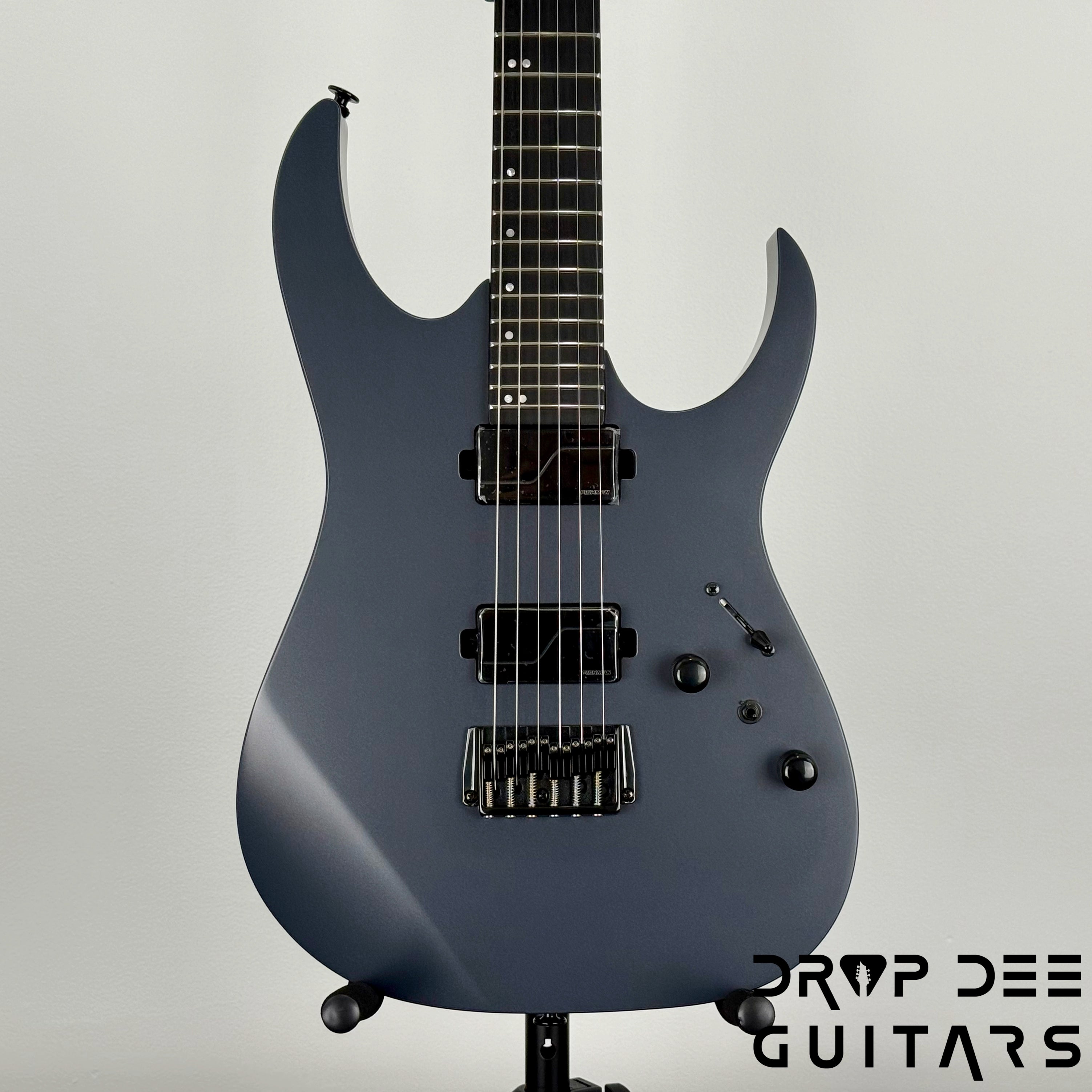 Ibanez Prestige RGR5121RB Electric Guitar w/ Case - Gray Metallic Flat