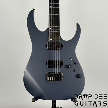 Ibanez Prestige RGR5121RB Electric Guitar w/ Case - Gray Metallic Flat