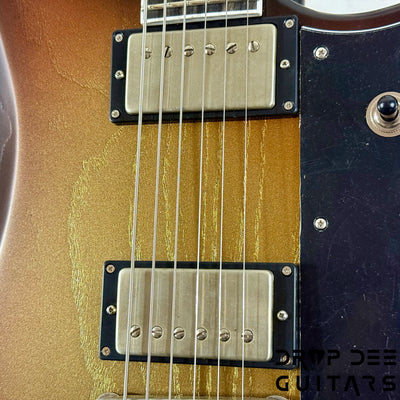 Dunable USA Custom Shop Yeti Baritone Electric Guitar w/ Case - Gold Burst