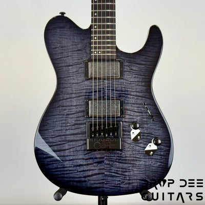 ESP LTD TH-1000 Evertune Electric Guitar - See Thru Black Sunburst