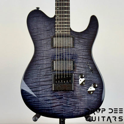 ESP LTD TH-1000 Evertune Electric Guitar - See Thru Black Sunburst