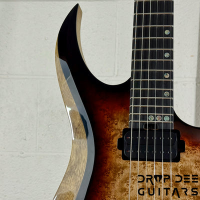 Schecter Custom Shop Sunset Extreme 6 Electric Guitar w/ Case - Bronze Burst