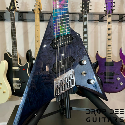 Ormsby Custom Shop Headless Metal V Multiscale 7-String Electric Guitar w/ Bag