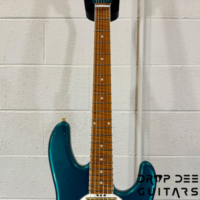Ernie Ball Music Man Cory Wong StingRay II Deluxe Electric Guitar w/ Case - Pine Green