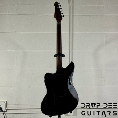 Balaguer DDG Exclusive Select Series Growler Baritone Electric Guitar w/ Bag - See-Thru Two-Tone Black Edge Burst
