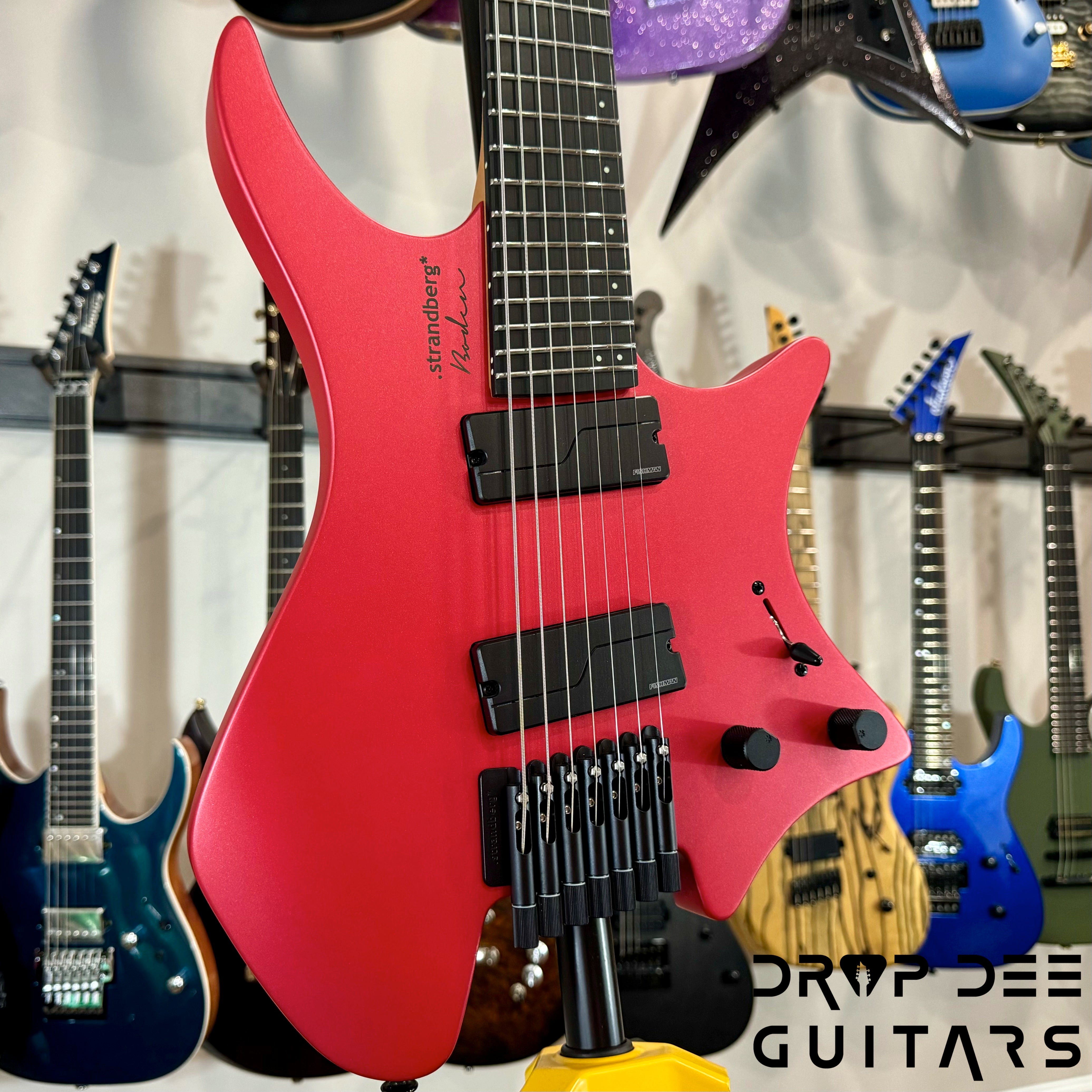Strandberg Boden Metal NX 7 Headless Multiscale 7-String Electric Guitar w/ Bag
