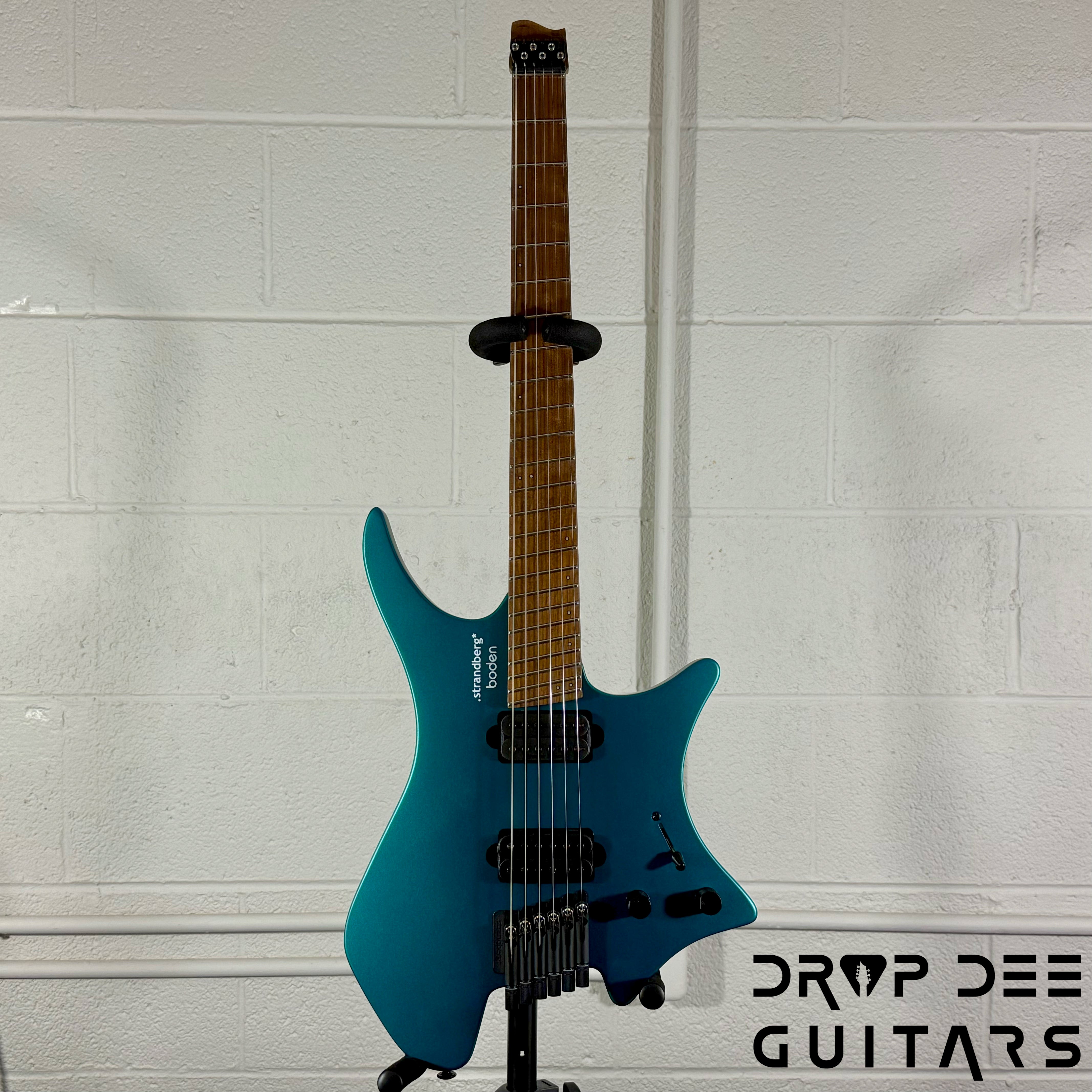 Strandberg Boden Standard N2.6 Multiscale Headless Electric Guitar w/ Bag - Transformative Teal Metallic