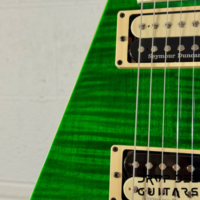 Jackson USA Custom Shop Special Edition Rhoads Electric Guitar w/ Case - Trans Green