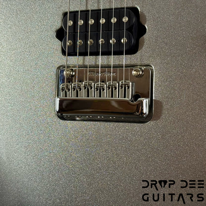 Ernie Ball Music Man JP13 6 Electric Guitar w/ Case - Platinum Silver