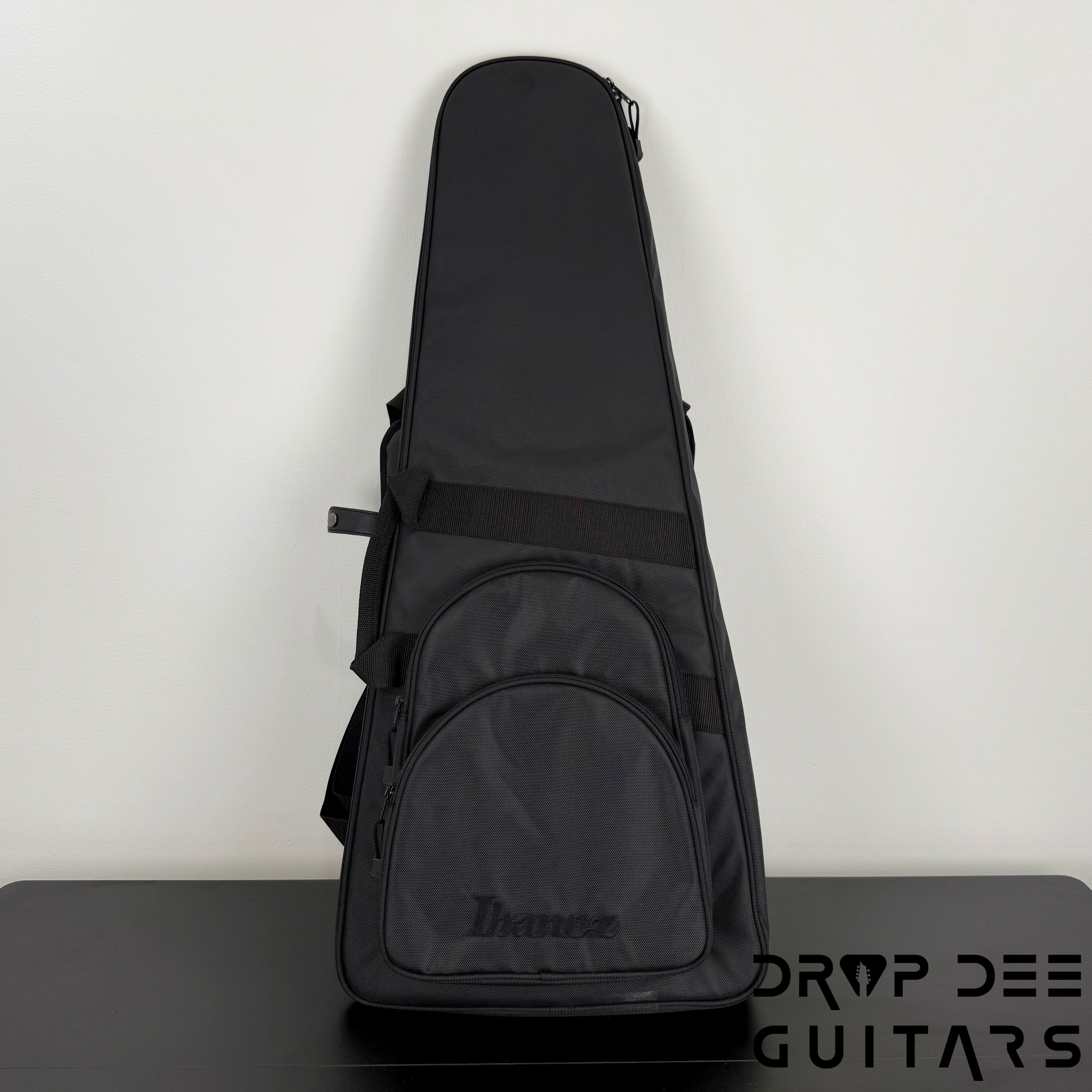 Ibanez Q Series QX52B Multiscale Headless Electric Guitar w/ Bag - Weathered Black