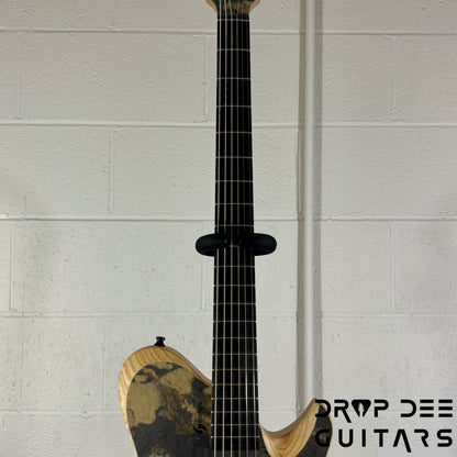 GV Guitars Mercenary Baritone Electric Guitar w/ Case - Stone