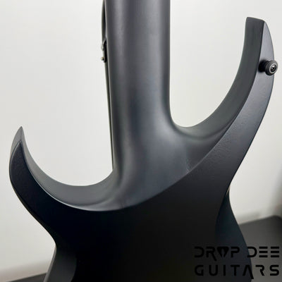 Schecter Diamond Series Keith Merrow KM-7 MK-III EX 7-String Baritone Electric Guitar - Satin Black Open Pore