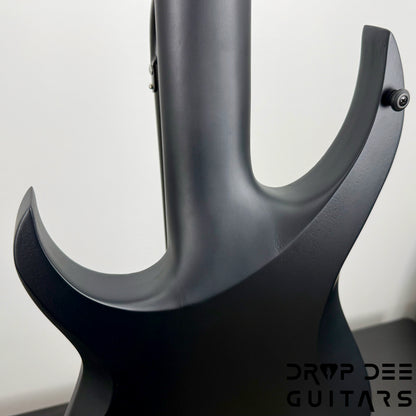 Schecter Diamond Series Keith Merrow KM-7 MK-III EX 7-String Baritone Electric Guitar - Satin Black Open Pore